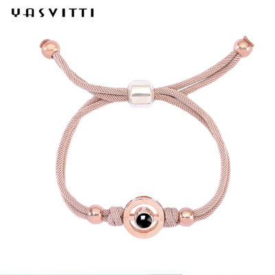0.35oz 5.1in สร้อยข้อมือเครื่องประดับเงินแท้ Silver Ball Slider สร้อยข้อมือแฟน