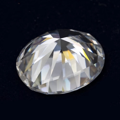 DEF สี โมซานิต VVS Pass Diamond Tester หินโมซานิตแบบโอวาล