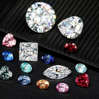 โมซซานิตเพชรที่เจริญเติบโตในห้องปฏิบัติการ พิสูจน์ 7 คาราต์ สีสันต์