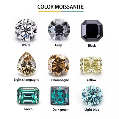 ขาวใส สีเครื่องประดับ โมซานิต หัวใจ ลูกศร สายสว่าง แหวนตัด
