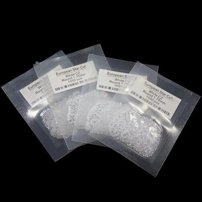 AAAAA 5A สีขาวใส ดาวตัดเกรด ทนความร้อน หินแท้ Zirconia