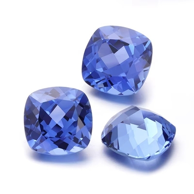 ห้องปฏิบัติการเติบโต Royal Blue Sapphire Cushion Cut รูปทรงมะขามทรงโอวาล สําหรับการทําเครื่องประดับ