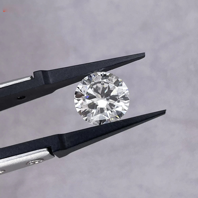 0.5ct - 3ct E สีโลส แจ้งฐานแล็บสร้างเพชร โมซานไท HPHT CVD เพชร