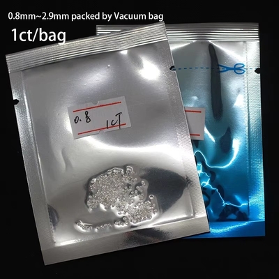 3 คาราต ขนาดเล็ก เนื้อหินหินสมารัลด์ตัด Vvs ห้องปฏิบัติการเติบโตเพชร Melee Moissanite สําหรับเครื่องประดับ