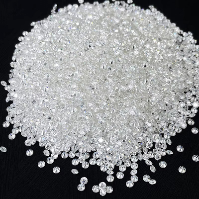 แหวนสีขาว โมซานิต เพชร 1.0 CT ต่อแพ็ค ขนาดเล็ก โมซานิตกลม