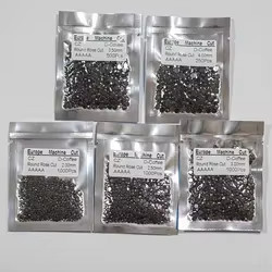 ตัดสีกุหลาบ Zirconia moissanite กลม ตัดหินแสนอลังการ การรักษาความร้อน