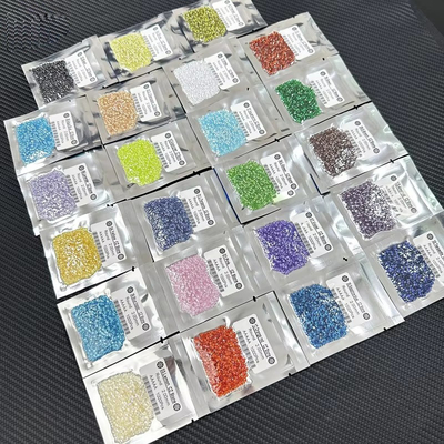 แหวนหมั้นโอวาล โมซานิต ซิรโคเนีย สีหินแสนอ่อน กลม ซินเทติก ซิรโคเนีย