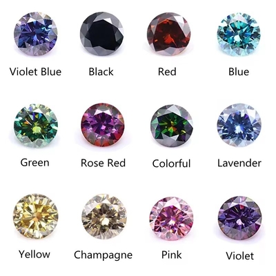 เจ้าหญิงตัด สีเหลืองสดใส โมซานิต้า VVS ผ่อนคลาย มูซานิตะ สี Emerald มูซานิตะ เพชร มูซานิตะ แหวนสีชมพู มูซานิตะ แหวนสัญญา