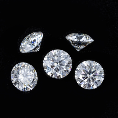 เจ้าหญิงเขียวเหลืองชมพู Moissanite หิน VVS ผ่อนคลายคูชั่น Mosanita เพชรสีกุหลาบทองคํา moissanite แหวนหมั้น