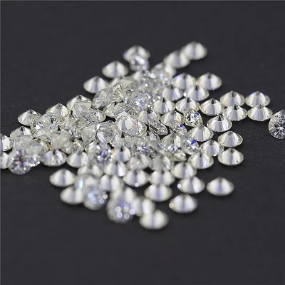 หินเพชรทรงโอวาล 2-10ct ขาวกลมตัดคล่อง Moissanite สําหรับแหวนหมั้น