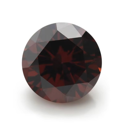 5A คุณภาพหินแท้ ลายสี Zircon เพชรกลมตัด 1.75 มม. 2.25 มม. สินทรประกอบ 5ct สําหรับแหวน Moissanite