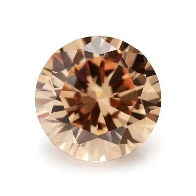 5A คุณภาพหินแท้ ลายสี Zircon เพชรกลมตัด 1.75 มม. 2.25 มม. สินทรประกอบ 5ct สําหรับแหวน Moissanite
