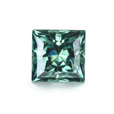 ราตรีตัด 5.5x5.5 มิลลิเมตร 1 คารา Moissanite VVS สีสี่เหลี่ยม