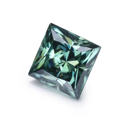 ราตรีตัด 5.5x5.5 มิลลิเมตร 1 คารา Moissanite VVS สีสี่เหลี่ยม