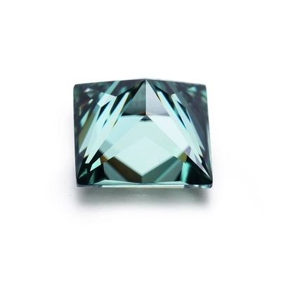ราตรีตัด 5.5x5.5 มิลลิเมตร 1 คารา Moissanite VVS สีสี่เหลี่ยม