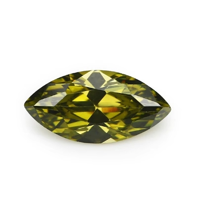 30 สี CZ หิน Marquise ตัด 3x1.5 มิลลิเมตร Zirconia ซินথেติกคิวบิกสําหรับการทําเครื่องประดับ