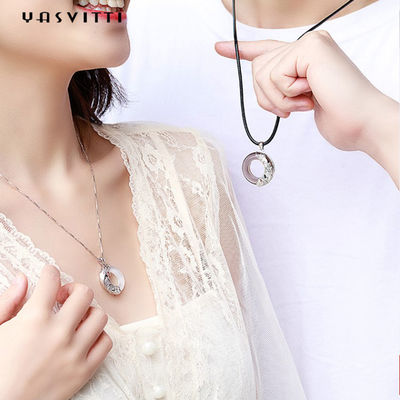 22in Chain 1.62g Dragon Phoenix สร้อยคอคู่หมั้นเงินแท้ 925 จี้SGS