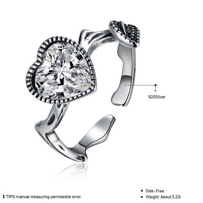 แหวน Moissanite ทองคำขาว 18K กำหนดเองแหวนเพชรเงินแท้