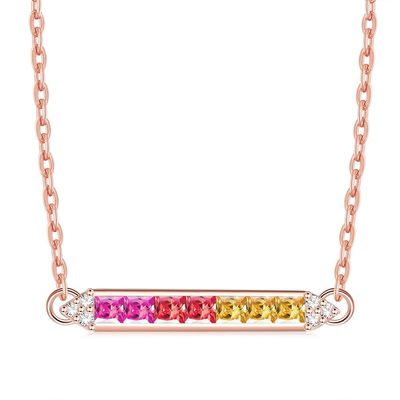 1.31ft 2.2g สร้อยคอเงินโซ่ S925 สายรุ้ง 18 นิ้วเงิน Chain