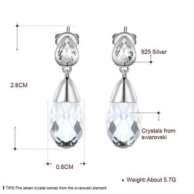 ต่างหูเครื่องประดับเงินแท้ 0.2oz ต่างหูทอง 14k ชุบน้ำ