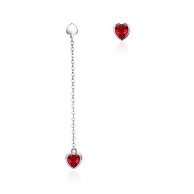 2.28ft 7.2g Gold Long Drop Chain Earrings คู่หมั้น Hanukkah Long Chain Earrings